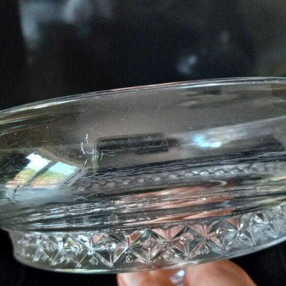 Antique Imperial Glass Early American Pattern Glass Covered Compote Bowl 1902 - Picture 15 of 16